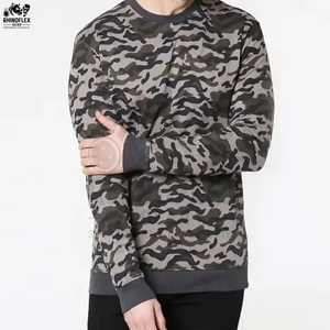 Sudaderas de Camuflaje Cómodas en Existencia, Ligeras, Básicas, Mezcla de Algodón, Secado Rápido, Transpirables, para Hombre - Product Image 5