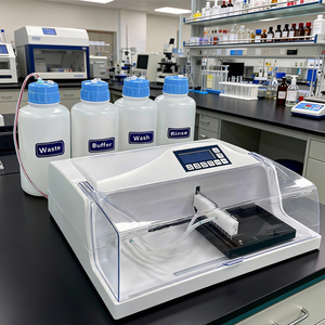 معدات غسيل الأطباق الأوتوماتيكية الاحترافية تضمن أداءً دقيقًا في غسيل الأطباق لاختبارات <span class=keywords><strong>ELISA</strong></span> للمختبرات المتطلبة - Product Image 2