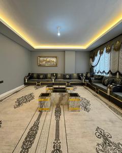 Asientos Orientales para el Suelo, Sofá Étnico, Sofá Árabe Majlis, Sofá Estilo Otomano, Conjunto Árabe Jalsa, Asientos Orientales de Lujo para el Suelo - Product Image 2