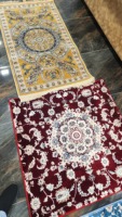 Wand-zu-Wand Türkischer Polyester Shaggy Teppich, Maschinell Gewebter Adiva-Teppich für Wohnzimmer, Schlafzimmer und Zuhause