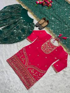 Ra mắt thiết kế mới mặc bên nhìn hàng đầu, dhoti <span class=keywords><strong>salwar</strong></span> và dupatta - Product Image 5