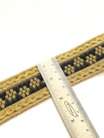 Lacets en fil de polyester de haute qualité, motifs Paisley, solubles dans l'eau, style vintage, très demandés, décorations de mode haut de gamme pour projets de chaussures DIY