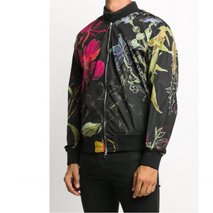 Veste en cuir pour homme de haute qualité, double face, couleur unie, hiver, nouvelle veste décontractée à manches longues avec fermeture éclair, devant en toile imperméable - Product Image 6