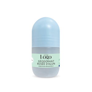 Déodorant liquide en roll-on bio - Marque blanche - Alun et Aloe Vera - 98% naturel - Fabriqué en France - 50 ml - Product Image 1