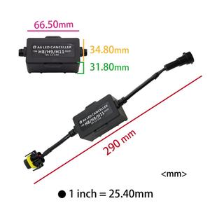 HYUGA LED faro decodificatore Anti sfarfallio senza errori per <span class=keywords><strong>H4</strong></span>/H7/H8/H9/H11/9005/9006 - Product Image 5