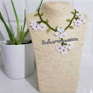 Fatoş Bahar Çiçekleri Kolye Colgantes y dijes de moda İğne Oyası - Product Image 1