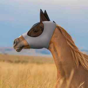High Quality Custom Comfortable Horse Fly Face <b>Cover</b> Best Material Made For Riding with <b>Ears</b> Face <b>Cover</b> Horse Riding Mask - Product Image 3