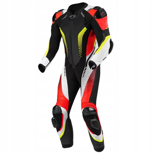 Veste de moto en cuir véritable OEM, service de marque privée, faible MOQ, combinaison de moto en cuir durable, qualité supérieure, combinaisons de moto - Product Image 2