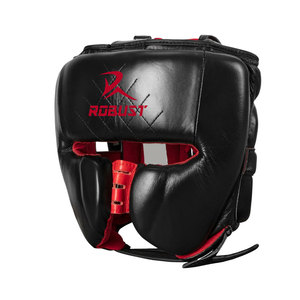 Protector de Cabeza Ajustable de Cuero para Boxeo y Entrenamiento de MMA, Ropa Deportiva Transpirable para Adultos, Nueva Llegada - Product Image 1