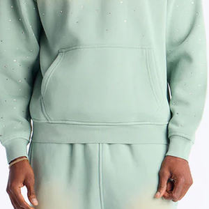 Sudadera con Capucha de Alta Calidad con Degradado de Color, Impresión de Moda Urbana, Transpirable, para Invierno, Venta al por Mayor, Logotipo Personalizado para Hombre 2026 - Product Image 3