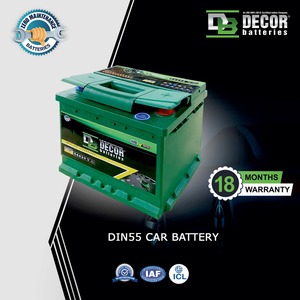 DIN6612V 66AH @ C20ยานยนต์แบตเตอรี่ SMF สำหรับยานพาหนะไฟฟ้าสำหรับรถยนต์รถบรรทุกยานพาหนะเพื่อการพาณิชย์รถยนต์ไฟฟ้า - Product Image 4