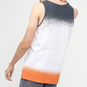 Débardeur de compression tricoté pour homme, décontracté, respirant, séchage rapide, personnalisable, haute qualité, couleur unie, vente en gros - Product Image 6