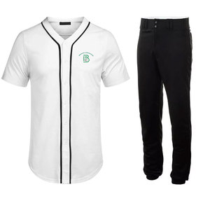 Uniforme de baseball pour hommes le plus vendu, uniforme de baseball personnalisé avec logo, tenue d'équipe de baseball, uniforme de baseball - Product Image 1