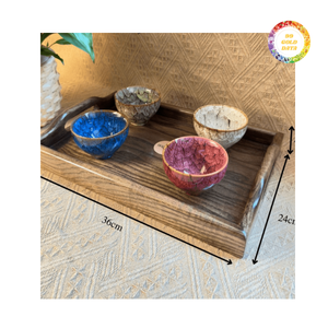 Plateau en bois pour servir les repas et les collations - Abordable, durable et fonctionnel - Product Image 5