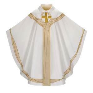 Tissu léger respirant Service sacré Cérémonie sacrée Broderie élégante Confortable Unisexe Religieux Chasuble Robes - Product Image 3