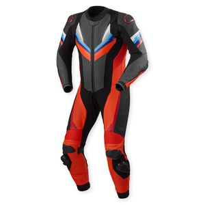 Combinaison de course de moto en cuir personnalisée professionnelle coupe-vent respirant été hiver taille adulte vente en gros OEM - Product Image 1