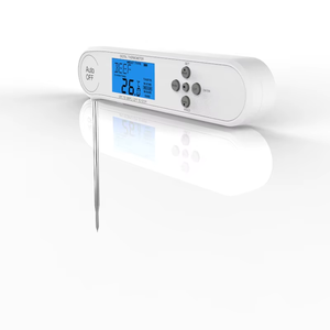 折りたたみプローブ付きデジタル調理用温度計、ベーキング、ミルク、コーヒー、ヨーグルト、家庭用キッチン、防水LCD食品温度計 - Product Image 6