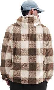 Sudaderas Casuales de Invierno para Hombre, Color Sólido, 100% Algodón, Felpa, Corte Regular, Secado Rápido, Transpirable, Alta Calidad, Teñido Liso, Forradas, Tejidas - Product Image 3