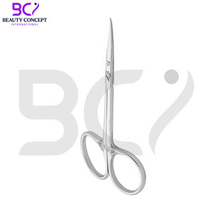 Ciseaux à cuticules de qualité supérieure couleur argent, personnalisables, prix usine, instruments de beauté, vente en gros - Product Image 5