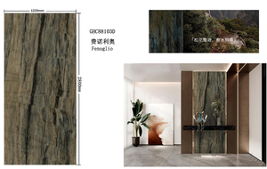 Panel de pared Interior de carbón de bambú de Venta caliente 5mm/8mm tablero de carbón de fibra de bambú de grano de mármol impermeable - Product Image 2