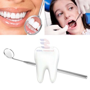 กระจกปากสำหรับจัดฟันอุปกรณ์ทันตกรรมที่มีด้ามจับสแตนเลส - Product Image 6