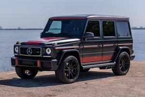 Mercedes-AMG G63 2018 d'occasion en excellent état, V8 biturbo, Designo Night Black Magno, R-ENNtech ECU tune - Product Image 2