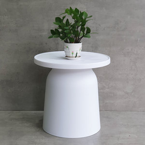 Minimalist PP Plastic Convertible <b>Side</b> <b>Table</b> 47cm for Living Room Home Use ST-LHA806 - Product Image 1