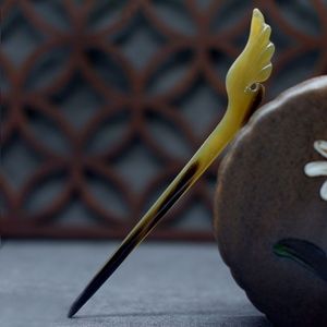 INTELIGENTE HECHO A MANO PULIDO CUERNO DE BUFALO ACCESORIOS PARA EL PELO Horquilla para el cabello Pasadores Clips para joyería Matiss Hair Styling - Product Image 3