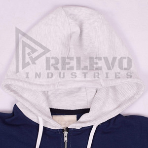 Nueva Llegada, Sudaderas con Capucha de Invierno, Dobles y Gruesas, con Cierre, Logotipo Personalizado Impreso, 100% Algodón, Diseño con Bolsillos, Alta Calidad, Venta al Por Mayor - Product Image 4