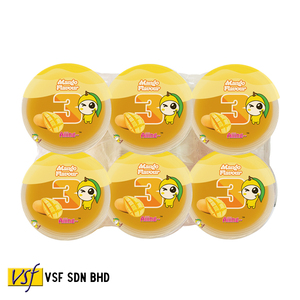 ถ้วยพุดดิ้งผลไม้ aiiiing 110g X 6 CUPS X 16 pkts พุดดิ้งรสผลไม้มะม่วงกับ Nata de COCO - Product Image 4