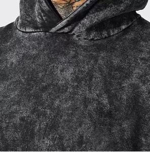 ชุดวอร์มผ้าซักกรดสำหรับผู้ชายชุดวอร์มผ้าคอตตอนสีแบบกำหนดเอง - Product Image 4