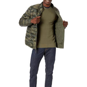 Vente en gros Veste de luxe coupe-vent chaude d'hiver Veste bouffante brillante pour hommes Veste extérieure en duvet épaisse pour homme - Product Image 5