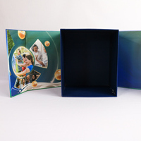 Boîte-cadeau en carton recyclé de luxe pliable et personnalisée du fournisseur vietnamien, fermeture à impression offset par stratification mate avec logo