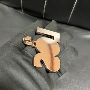 Ice Out Zircon Pavé Grand Coeur Pendentif Hip Hop Bling Collier Bijoux Élégants Cadeau pour Hommes Femmes Flashy Rap Déclaration - Product Image 3