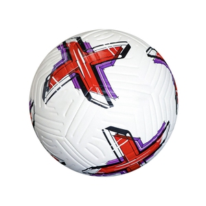 Ballon de football de taille 5, personnalisé, durable, léger et confortable, pour l'entraînement sportif en extérieur, en matériau PU, REHPRO SPORTS - Product Image 1