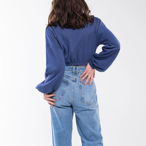 Custom Logo Long <b>Sleeves</b> Breathable <b>Sweatshirt</b> for Women / Customized Design Fashion Women's Crop Top <b>Sweatshirts</b> - Product Image 5