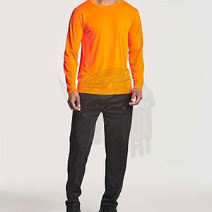 เสื้อตกปลาแขนยาวแบบซับลิเมชั่นสั่งทำพิเศษ ป้องกันรังสียูวี ระบายอากาศได้ดี ผลิตจากผ้าสแปนเด็กซ์/โพลีเอสเตอร์ เหมาะสำหรับใส่เล่นกีฬาและวิ่งออกกำลังกาย สำหรับทั้งผู้ชายและผู้หญิง - Product Image 5