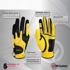 Gants de golf en peau de mouton pour sports de plein air Gants de golf de qualité supérieure Gants de golf avec logo personnalisé - Product Image 2