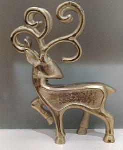 Personnalisé bois de cerf sauvage renne objet de Noël moderne décoration de la maison Portable solide Animal cerf Figure impressionnant TCD pour 50 pièces - Product Image 1