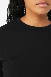 Fashion Bella + Canvas 7511 Wholesale Ladies Crewneck Sweatshirt Fleece Cropped Breathable Sweatshirt Women Sweater <b>Jumper</b> - Product Image 6