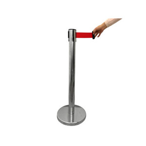 Paletto di Delimitazione con Nastro Diametro 32 Cm. 89h - Product Image 1
