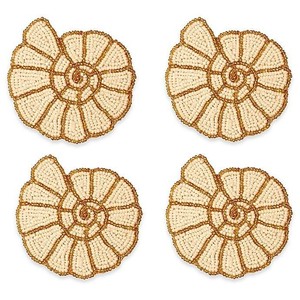 Handmade <b>Coasters</b> <b>Beaded</b> <b>Coasters</b> Seed Bead Decor Embroidered Drink Mats Boho Home Accessories Unique Tableware - Product Image 4