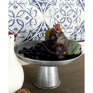 Soportes de Metal Galvanizado Antiguo para Pasteles, Pedestal de Estilo de Granja Hecho a Mano para Boda, Pasteles, Muffin, Color Gris - Product Image 5