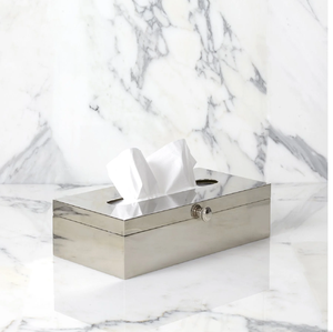 Boîte à mouchoirs en or de luxe avec un motif géométrique festonné, disponible à des prix de gros pour les événements et les hôtels. - Product Image 6