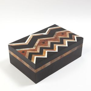 Custom Resin Inlay Boxes MOP Inlay <b>Wooden</b> Boxes Wholesale Price Elegant Gift Storage Solutions hot selling boxes - Product Image 6