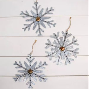 Premium Galvanized Christmas <b>Hanging</b> <b>Ornament</b> Ideal For Festive Party And Winter Decoration - Product Image 1