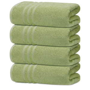 Serviettes de bain luxueuses en coton d'Inde Serviettes de plage écologiques et élégantes à absorption rapide - Product Image 4