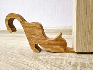 Luxury Handmade Wooden <b>Door</b> Stopper Custom Engraved Logo <b>Heavy</b>-Duty <b>Door</b> Wedge for Interior <b>Doors</b> Home Office Hotel Decoration - Product Image 2