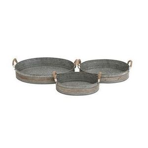 Plateaux de serveurs d'aliments de différentes tailles au design attrayant pour la maison et les ustensiles de cuisine, idéaux pour la vaisselle, les desserts et les collations. - Product Image 3