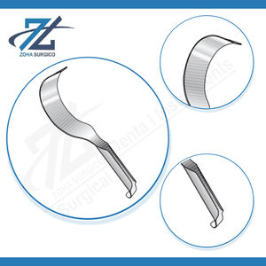 Rétracteurs abdominaux Deaver Poignées manuelles 38 mm de large Instruments chirurgicaux en acier inoxydable Certifiés CE Fabricant de haute qualité - Product Image 4